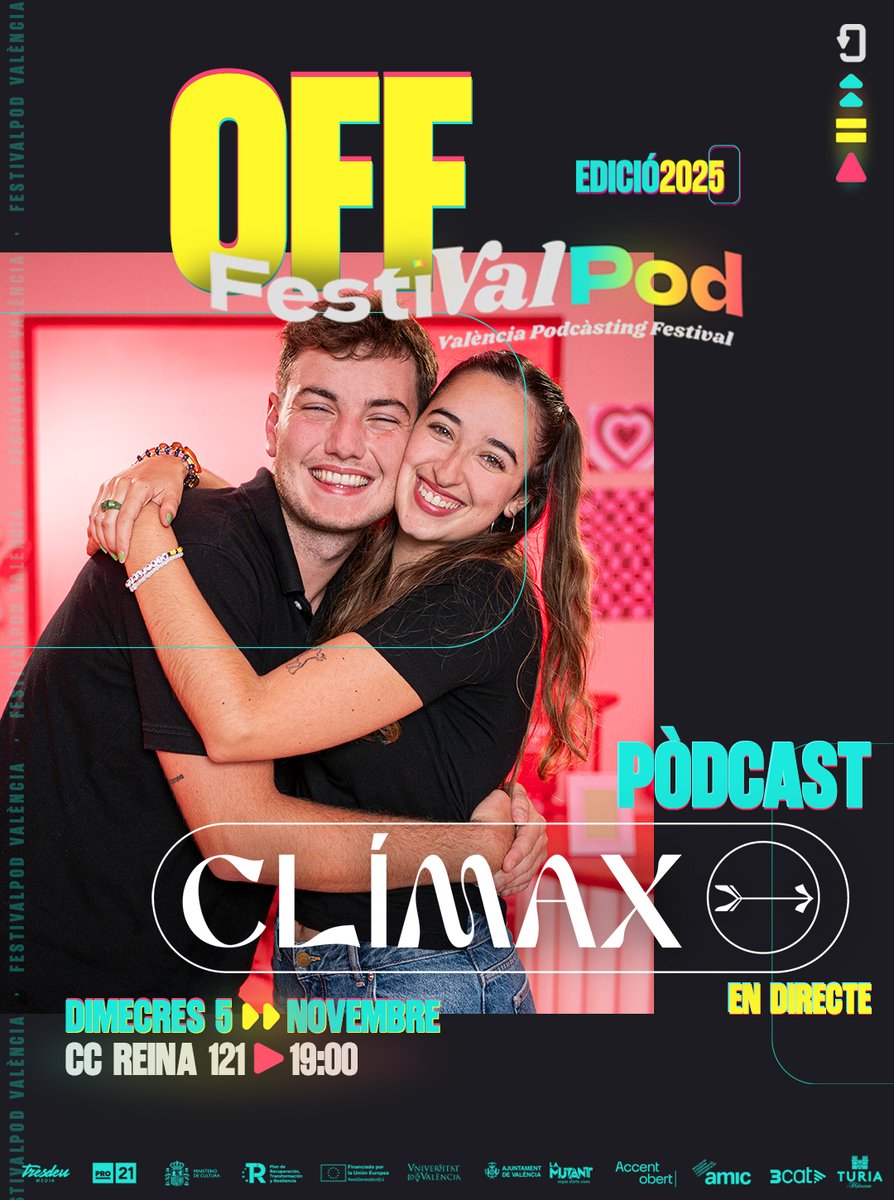 Hui ens veiem tots al CC Reina 121 per a gaudir de la primera de les activitats de la nova edició del <a href="/FestiValPod/">FestiValPod</a> amb el directe d'<a href="/elTindercat/">Tindercat #Clímax</a>!