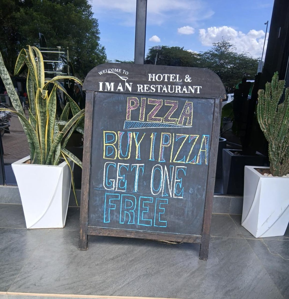 Iman hotel and Restaurant tweet media