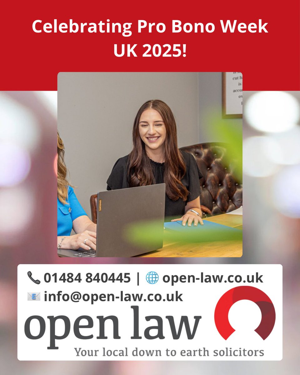 At Open Law, we’re celebrating Pro Bono Week in the UK! The focus for this week is Pro Bono in Action. The work that we do with Will Aid is a great example of this: free will writing for the community and legacy donations to charities.
<a href="/ProBonoWeekUK/">Pro Bono Week UK</a> 
#ProBonoWeek #WeDoProBono