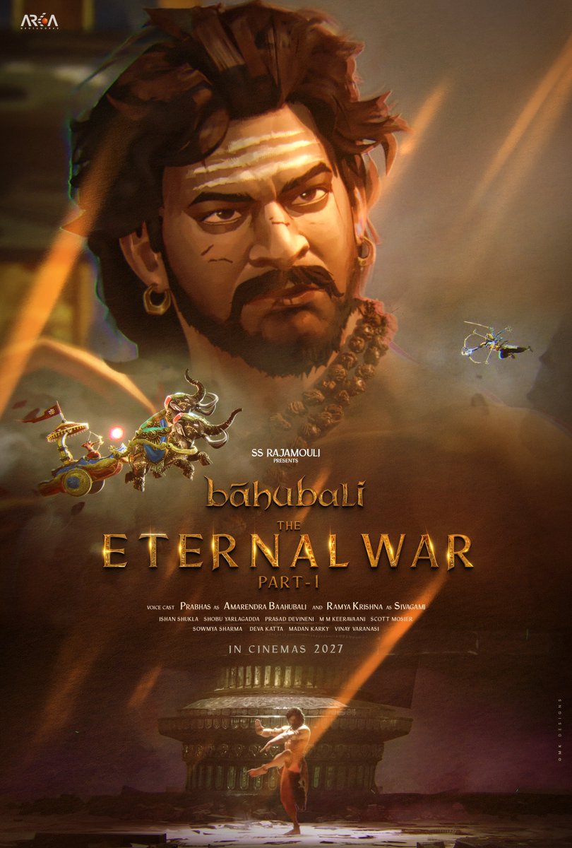 manojkumarodela's tweet photo. The fate of the 14 Lokas...
Rests in the hands of one man

and that force is called... #BaahubaliTheEternalWar ⚔️

Teaser out now!
▶️ https://t.co/b0Xpoiy3Sh

Title File 🔗 https://t.co/6wkpklXR3L

#Baahubali #Rajamouli #Prabhas https://t.co/TEGJGhZHbx
