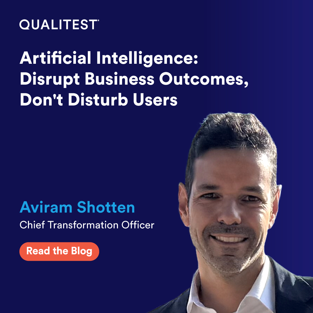 Qualitest's tweet image. Stop letting your AI annoy customers.

It&apos;s possible to use AI to disrupt business outcomes without disturbing your users. Here&apos;s how to find that sweet spot.

Read more 👉 qualitestgroup.com/insights/blog/…

#AI #UserExperience #BusinessOutcomes #CX #DigitalTransformation #Qualitest