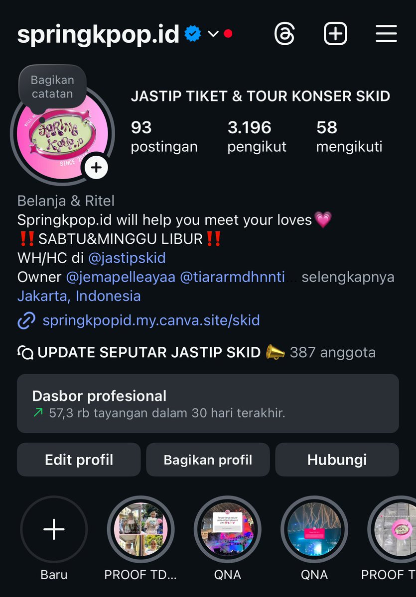 Springkpopid's tweet image. OPEN TICKETING SERVICE / JASWAR TREASURE PULSE ON IN KUALA LUMPUR 2026 

DP 200k 
fee IDR 300k /tiket
✅Personal Data (buyer)
✅Mastercard Presale &amp;amp; GENSALE
✅Selfpayment
✅Foreigner are welcome (WISE/PAYPAL/QRIS)

Bookslot By Whatsapp 0851-2107-1003 / DM our Instagram
