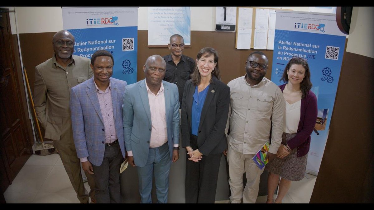 <a href="/CarterCenter/">The Carter Center</a>  en #RDC :
En #visite en #RDC, <a href="/P_AlexanderCEO/">Paige Alexander, Carter Center CEO</a> , Directrice Générale de <a href="/CarterCenter/">The Carter Center</a>, a eu une #session de travail avec le Secrétariat Technique de <a href="/itierdc/">ITIE-RDC</a>   autour de l’état de mise en œuvre de la Norme <a href="/EITIorg/">EITI International</a> et du soutien de <a href="/CarterCenter/">The Carter Center</a> aux prenantes à ce
