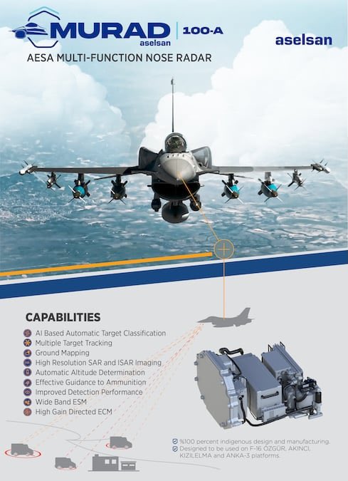 Aerode_r's tweet image. ASELSAN MURAD AESA radar is undergoing live air-to-air missile firing tests 🇹🇷