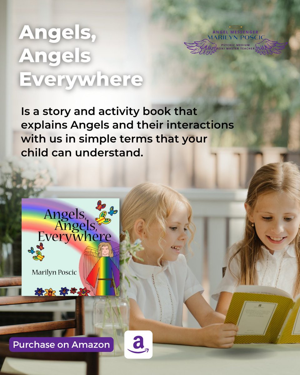 awakeningsnow's tweet photo. Let your little one’s heart shine with the magic of angels. 👼✨ Angels, Angels, Everywhere by Marilyn Poscic is a tender story that fills young minds with love, comfort, and wonder. 💖 Get your copy now: https://t.co/5BdDmLMwuA
#KidsAndAngels #HeartwarmingReads #AmazonMustHave https://t.co/00iNOVYOP6
