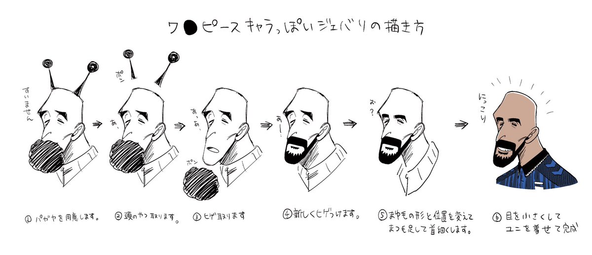 某海賊漫画のキャラをちょっといじればジェバリになるのでは?という気付き
#ガンバ大阪 #ジェバリ 