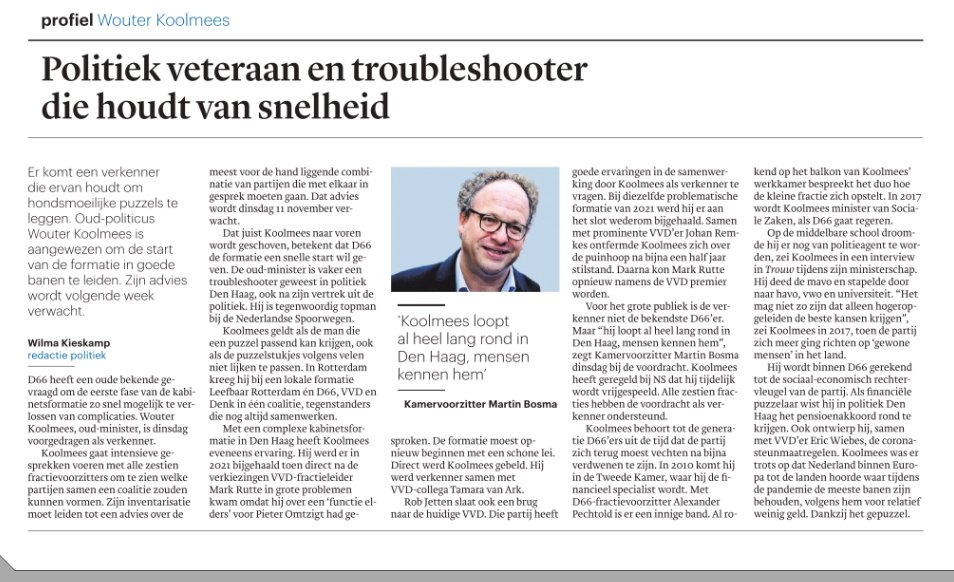 ... behalve bij de NS!😜