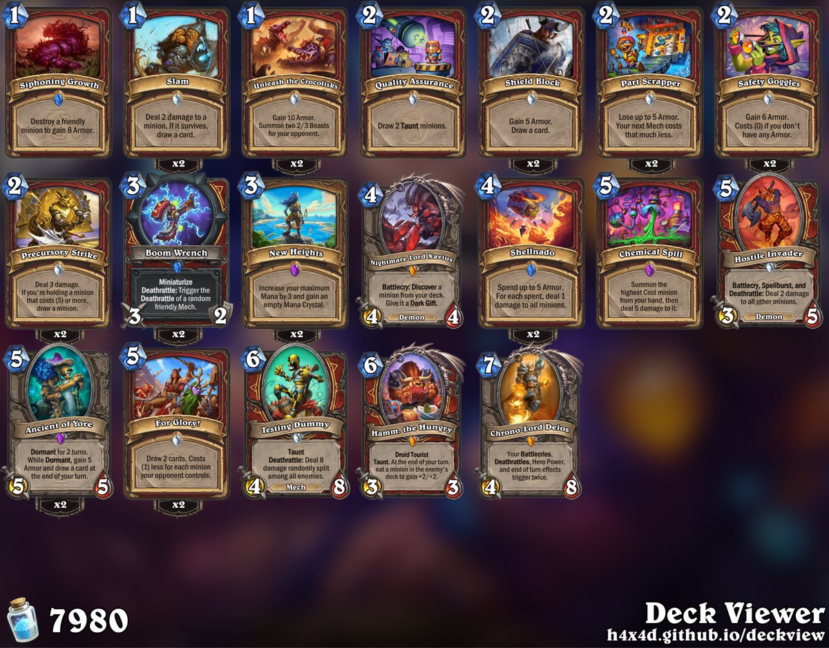 燁魔 HS Wild/Standard Deck tweet media