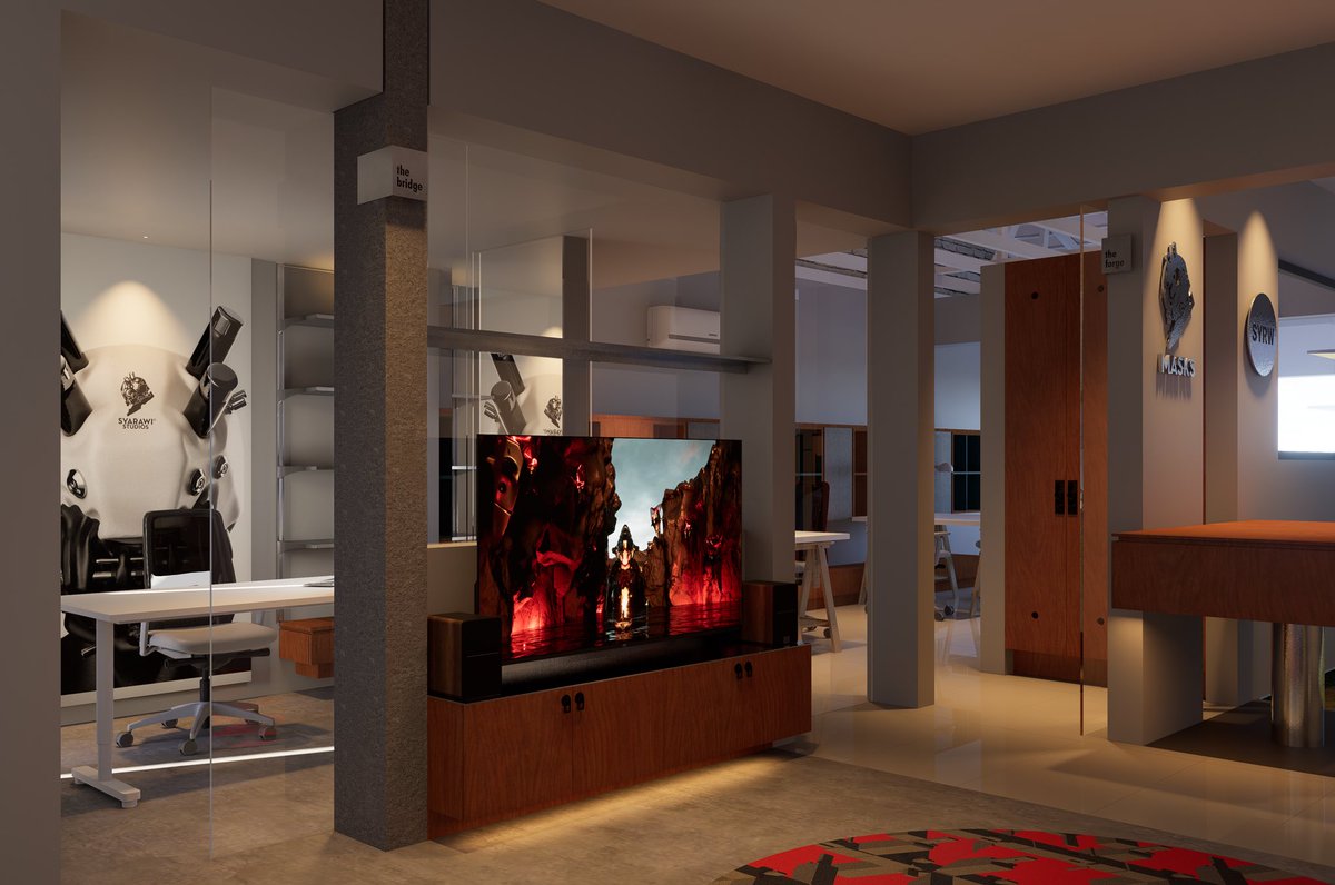 0xBlockflop's tweet image. SYARAWI’s Studio

Surreal to be working on our own space. 

Feels like one of those university design brief “imagine your own studio”. Except this is real. 😂