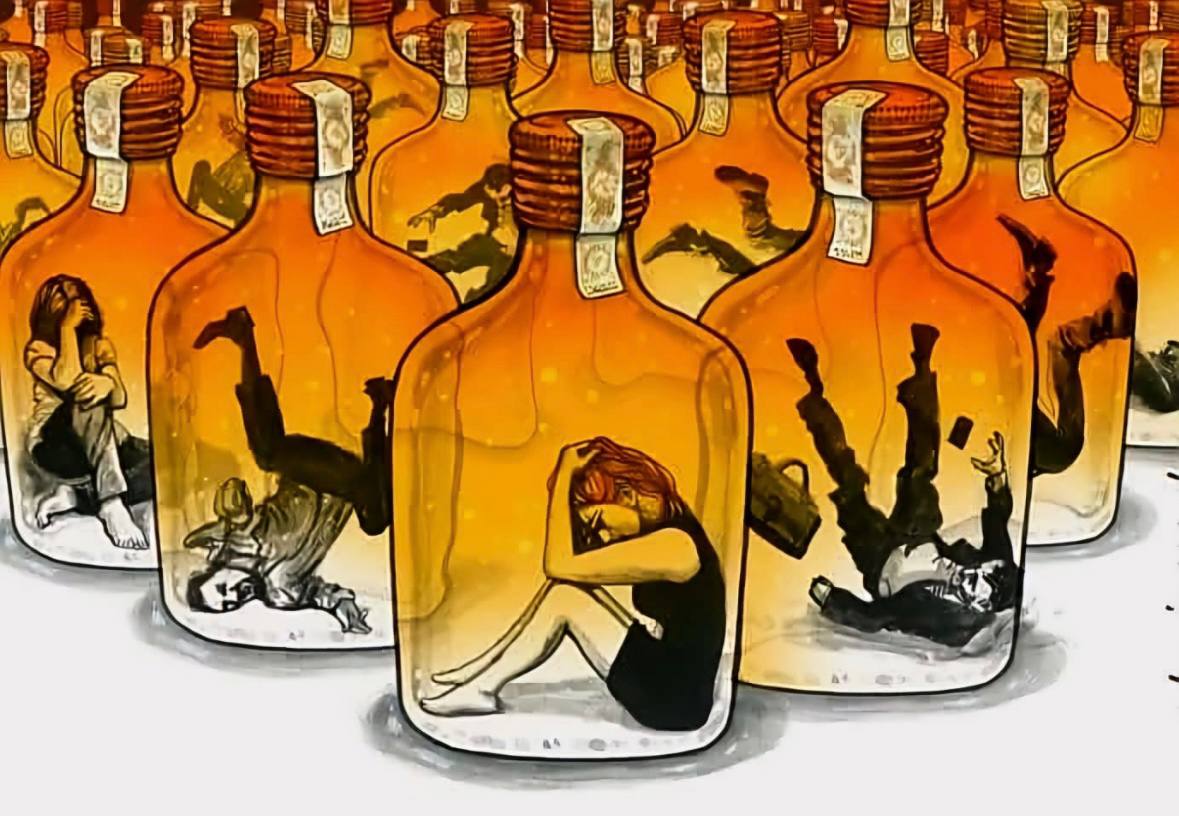 SwiadomyWodnik's tweet photo. Nazywam się ALKOHOL!!
„Jestem potężniejszy niż  wszystkie armie tego świata. 
Ja zniszczyłem więcej ludzi jak wszystkie wojny. 
Ja spowodowałem miliony wypadków i zniszczyłem więcej domów i rodzin jak wszystkie fale sztormowe i powodzie razem. 
Ja jestem najwredniejszym złodziejem tego świata.
Ja kradnę co roku miliardy. 
Ja znajduje swoje ofiary zarówno wśród bogatych jak i biednych, zarówno wśród młodych jak i starych, pośród silnych i słabych. 
Ja jestem nieustanny, podstępny i nieprzewidywalny.
Ja jestem wszędzie: w domu, na ulicy, w fabryce, w biurze, na morzu i w powietrzu. 
Ja przynoszę chorobę, biedę i śmierć. Ja nie daję nic i zabieram wszystko. 
Ja jestem Twoim najgorszym wrogiem:
Ja jestem ALKOHOL.”🥃