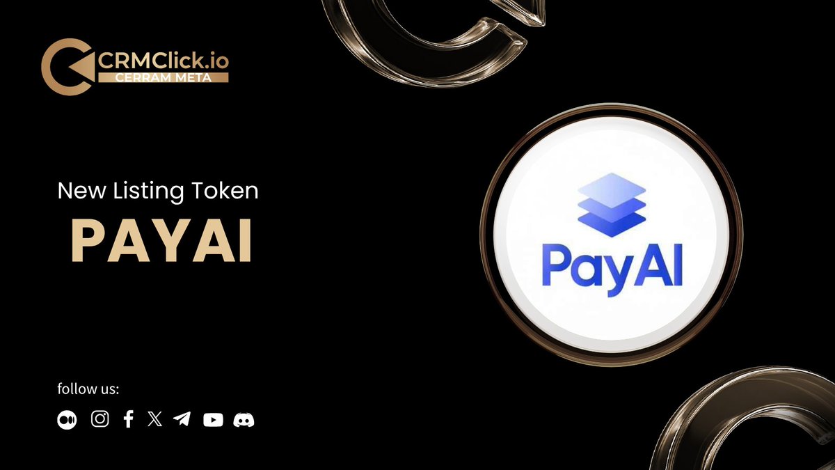 CerramMeta's tweet image. 📢 CRMClick 新币上架公告！

🚀 CRMClick 现已正式上架 $PAYAI，并开放 $PAYAI/$USDT 交易对！您现在可以在平台上轻松交易 $PAYAI。

⬇️ 立即开始交易：
🔗 crmclick.io/#/trade?market…

#CRMClick #PAYAI #上币公告 #立即交易 #智能交易