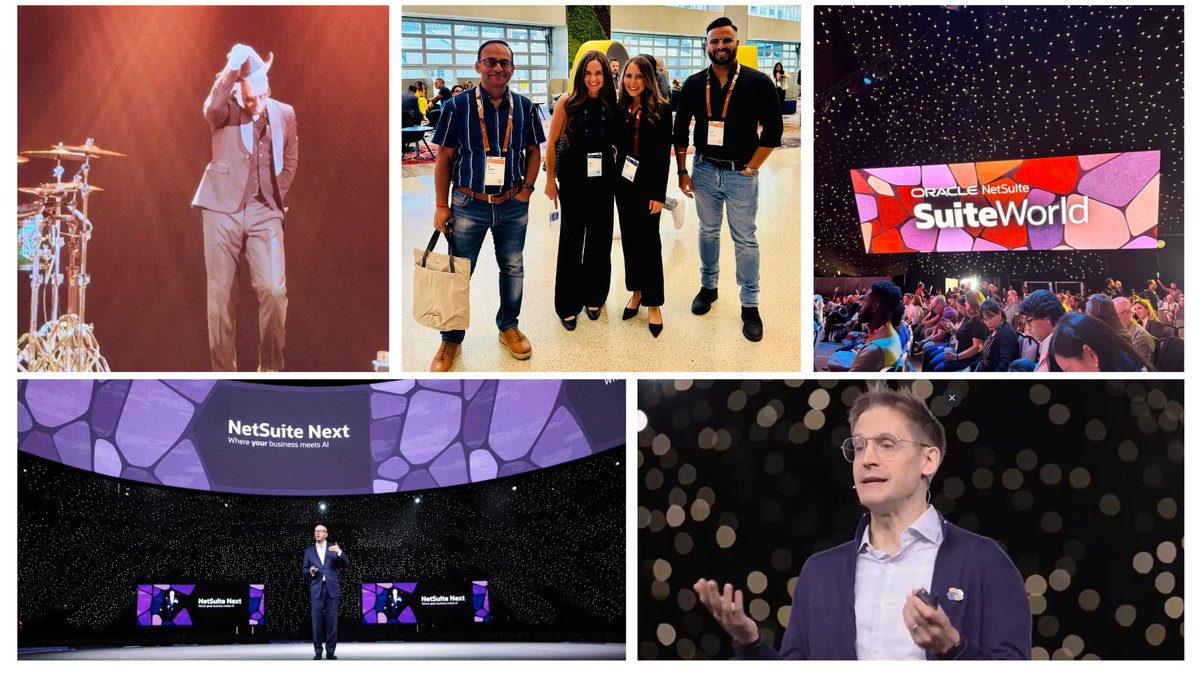 ErpLeague's tweet photo. At SuiteWorld 2025 in Las Vegas, Oracle unveiled NetSuite Next
Read full article on : https://t.co/xXnFXsLBS8
#NetSuiteNext #NetSuiteSuiteWorld2025 #NoLimits #OracleNetSuiteAI #ERPAutomation #SuiteCloudPlatform #BILLIntegration #Business360 #ERPLeague https://t.co/1RqORuRrqr