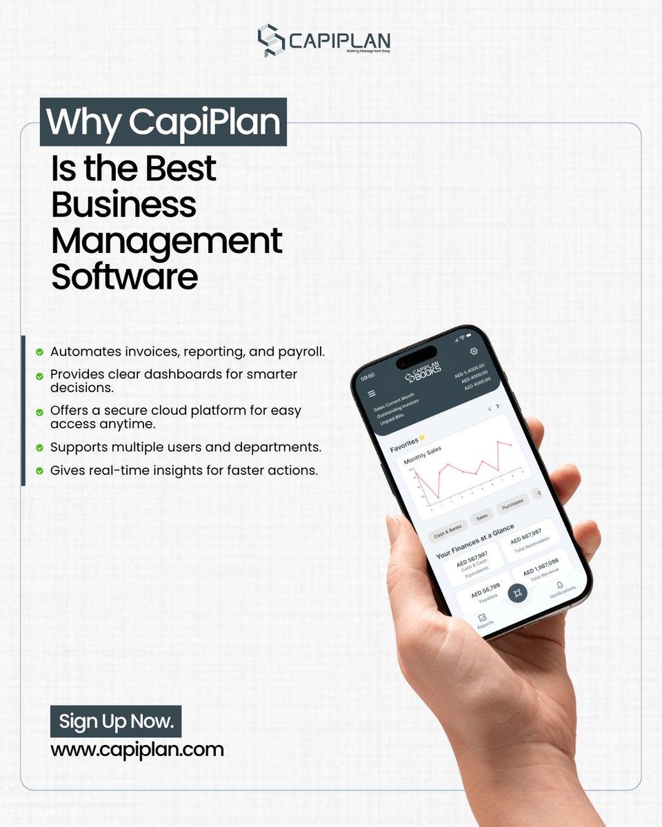 CapiPlan's tweet image. CapiPlan is built to grow with you from your first few invoices to a full-scale operation.
This software helps automate tasks that take too much time, like billing, HR, and financial reports.

Sign up for a free demo, capiplan.com