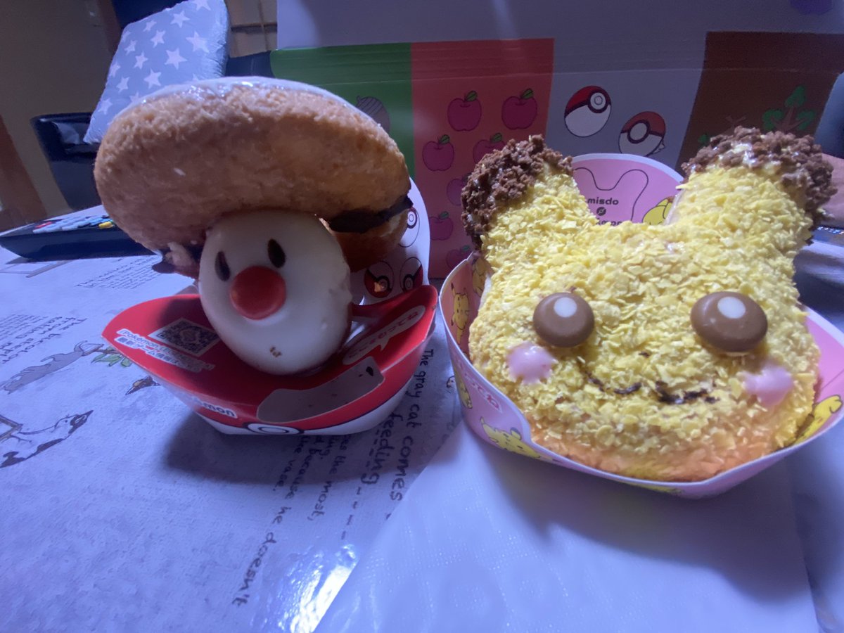 h19701004's tweet image. #W乗り甘味部
ミスドー🍩