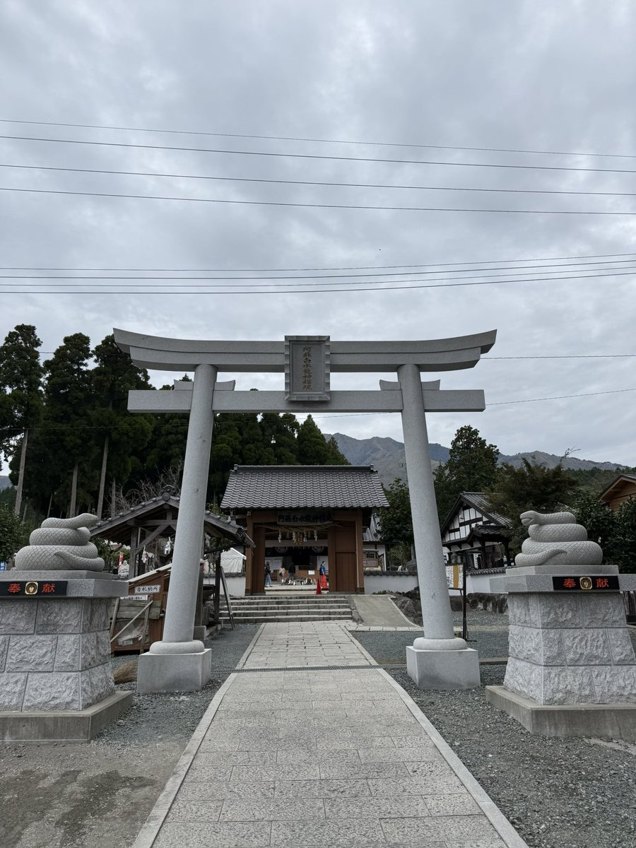 doss_mt's tweet photo. 火山みて乗馬してゆゆこちゃんにおすすめしてもらった白川水源と白蛇神社行ってきた🫶
水源きれいすぎたし神社で生きた白蛇様見れて触れてとっても楽しかった〜！！！ https://t.co/WjlIAVVNA1