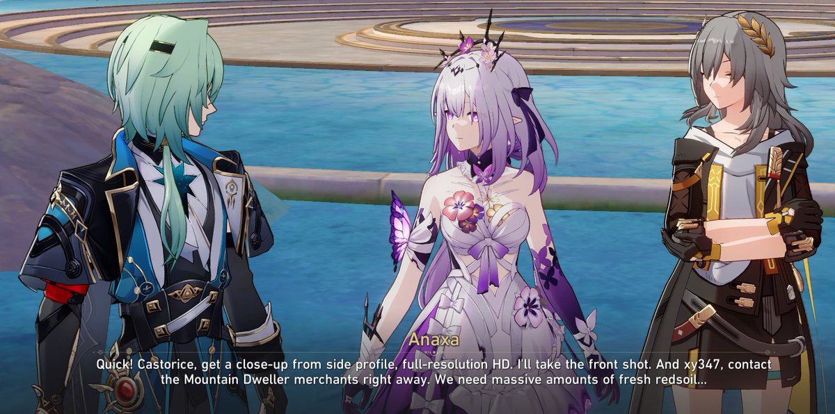 Anaxa so stun by Terravox, he went ooc