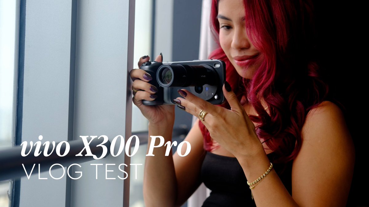 New vlog test is up (and yes, I tried the #vivox300pro photography kit at a gig)

watch:
youtu.be/1KfHjApnds8