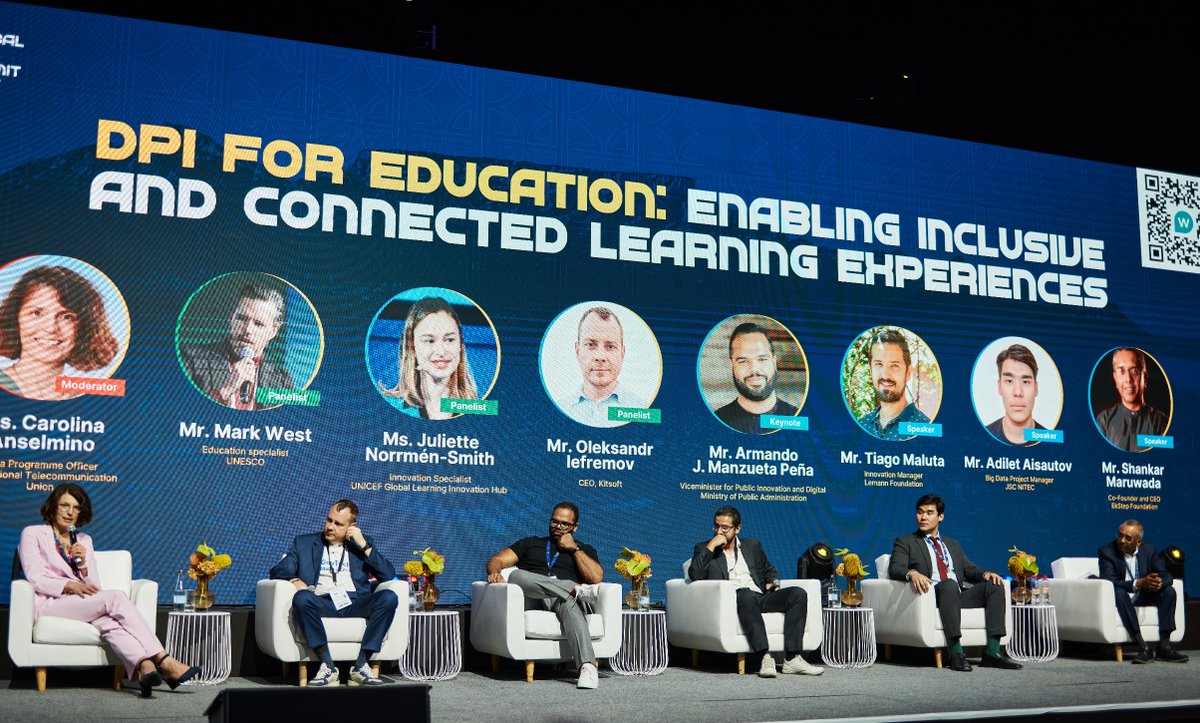 GlobalDPISummit's tweet image. How can #DPI transform education systems?

At #GDPIS25, leaders explored how interoperable digital systems are driving equity, enabling real-time tools, and connecting learners, parents &amp;amp; teachers at scale.
Future-ready education starts with inclusive infrastructure. 

#GDPIS