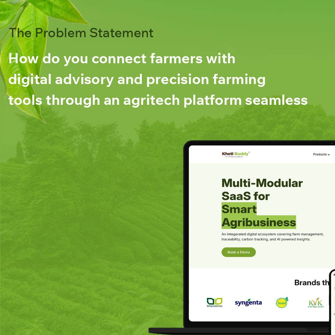 wpoets's tweet image. We built a mobile-friendly AgriTech website that connects farmers &amp;amp; agribusinesses through AI-driven insights, precision tools &amp;amp; real-time data. 🌱
Delivered: Design | Development | DevOps
#KhetiBuddy #CaseStudy #AgriTech #WordPress #DigitalFarming #WPoets