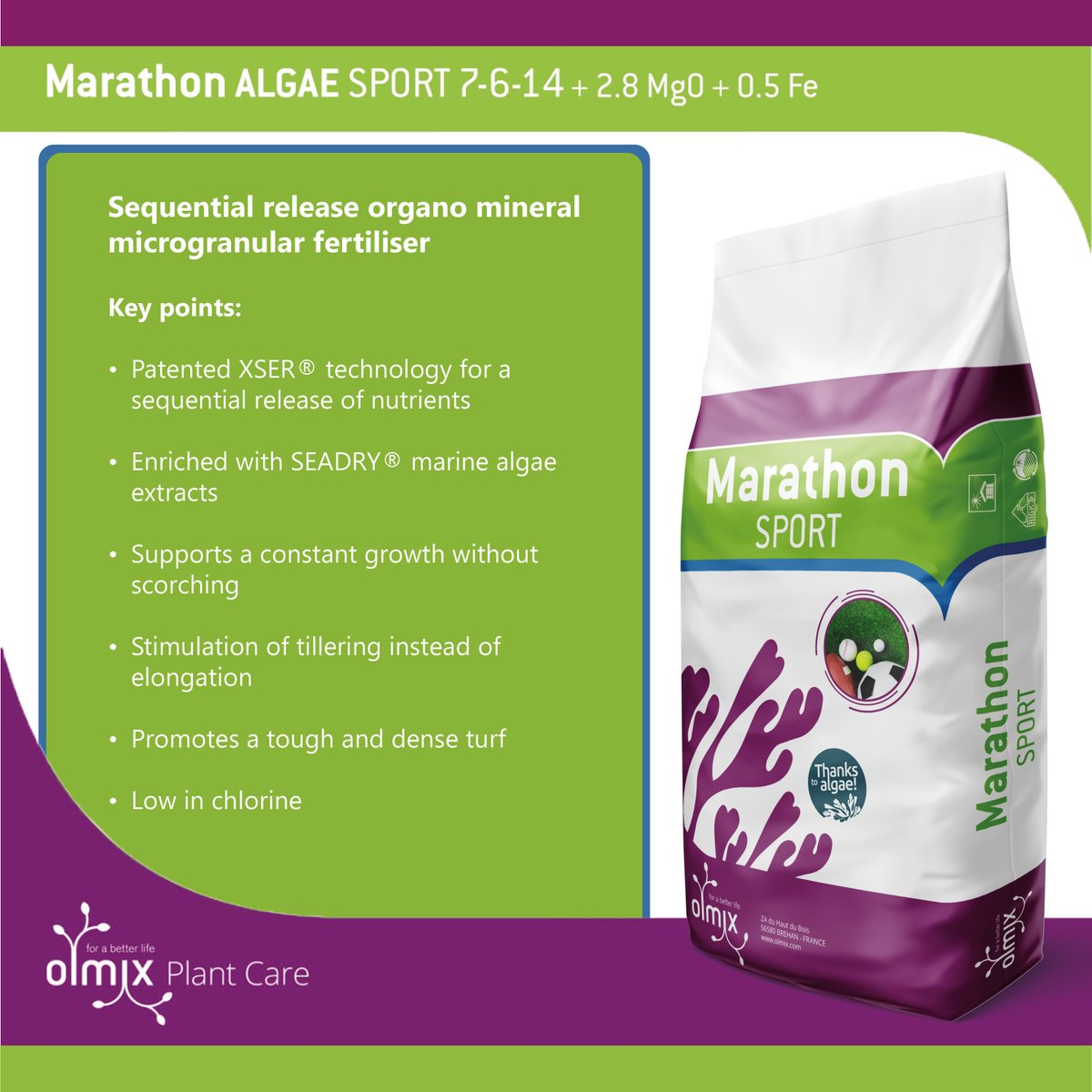 CollierTurfCare's tweet image. A great organo-mineral fertiliser with the added benefit of seaweed that offers up to 3 months longevity through the patented XSER technology. 
ow.ly/NGvx50X05GF