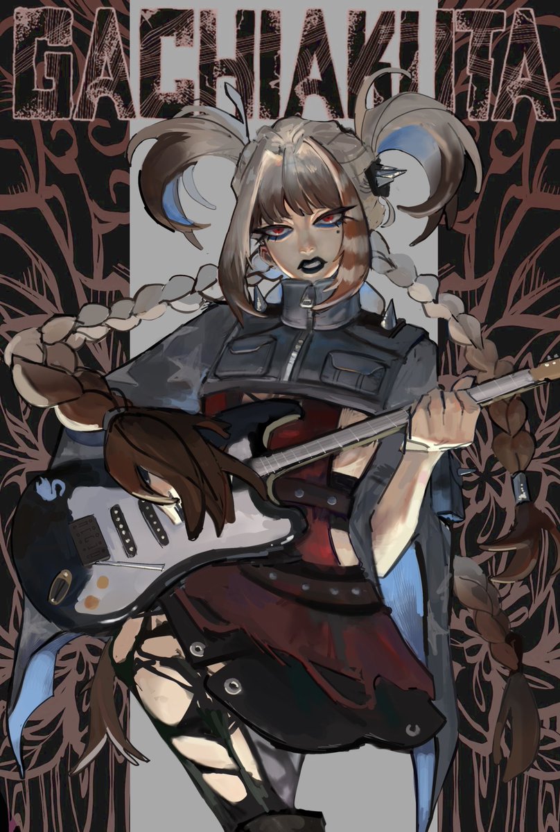 🎸   make some noise for me   ~

   Happily introducing new oc Noiz ׅ  ♡  

   comm by <a href="/Lucian965598501/">Leni</a> .  .  ⸝⸝⸝ 

  cover credit <a href="/skylight_frappe/">Chicken Salad</a> ణ   ୨ 

#gachioc #gachiakutaoc