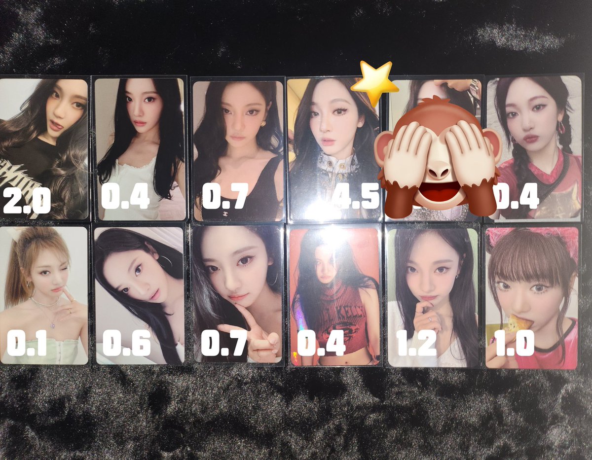 에스파 포카 양도합니다

⭐️표시 하자 (다른 거에 하자있어도 물어보지 않는 이상 책임X)

포토카드 더티워크 리치맨 예판 럭드 사웨 에버라인 앺뮤 케타포 디마뮤 팬싸 럭드 영통 세트 일괄 판매 교환 댈구 일본 콘서트 MD 생일 시부야 앙콘 팝머치 미개봉 팝업 트레카 Kms 카리나 지젤 윈터 닝닝