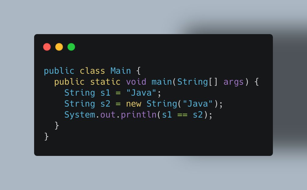 NullPointerCode's tweet image. Java Quiz:
What’s the output? 👇

#Java #CodingChallenge