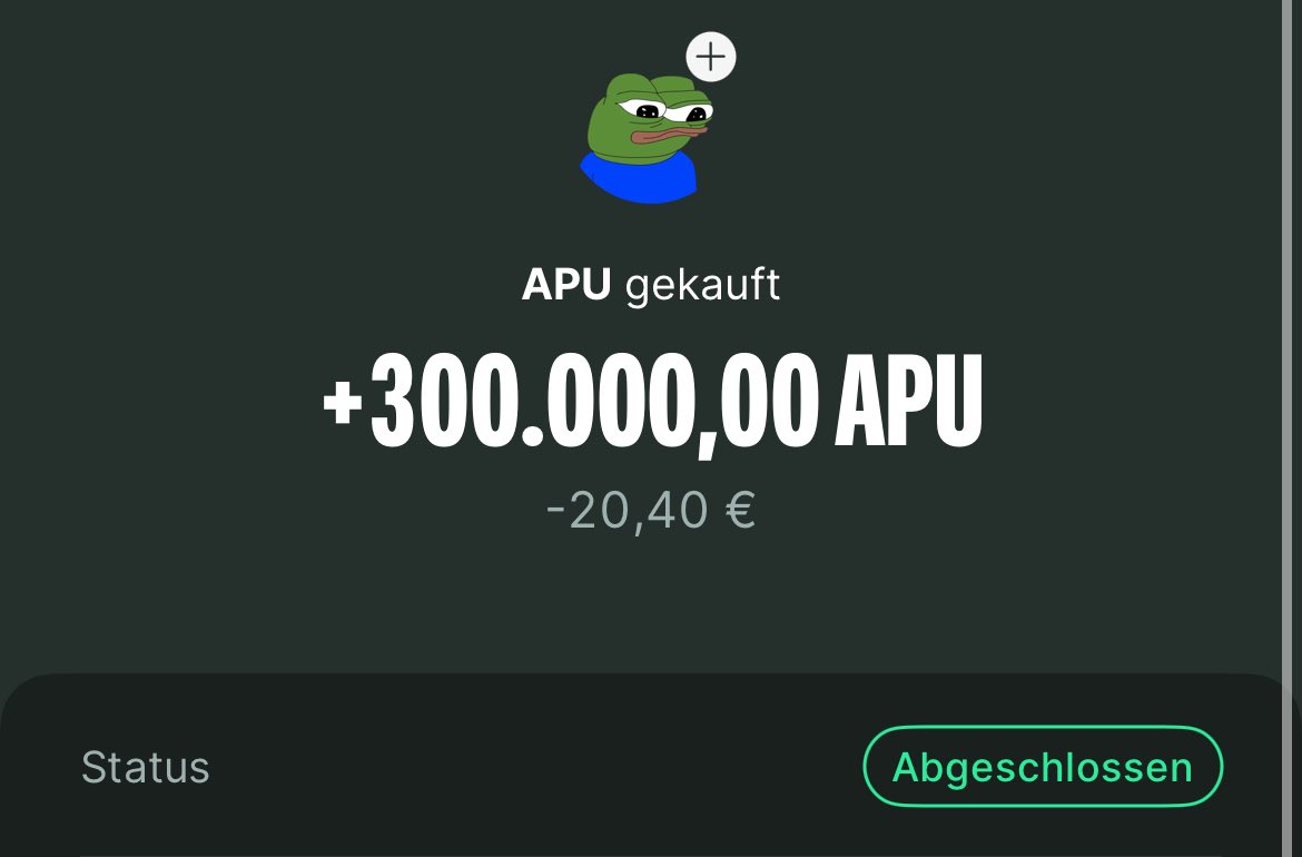 web3birdman's tweet image. Can we get a little buying chain going ?

I nominate any fren to buy the most undervalued asset in financial history ($Apu)