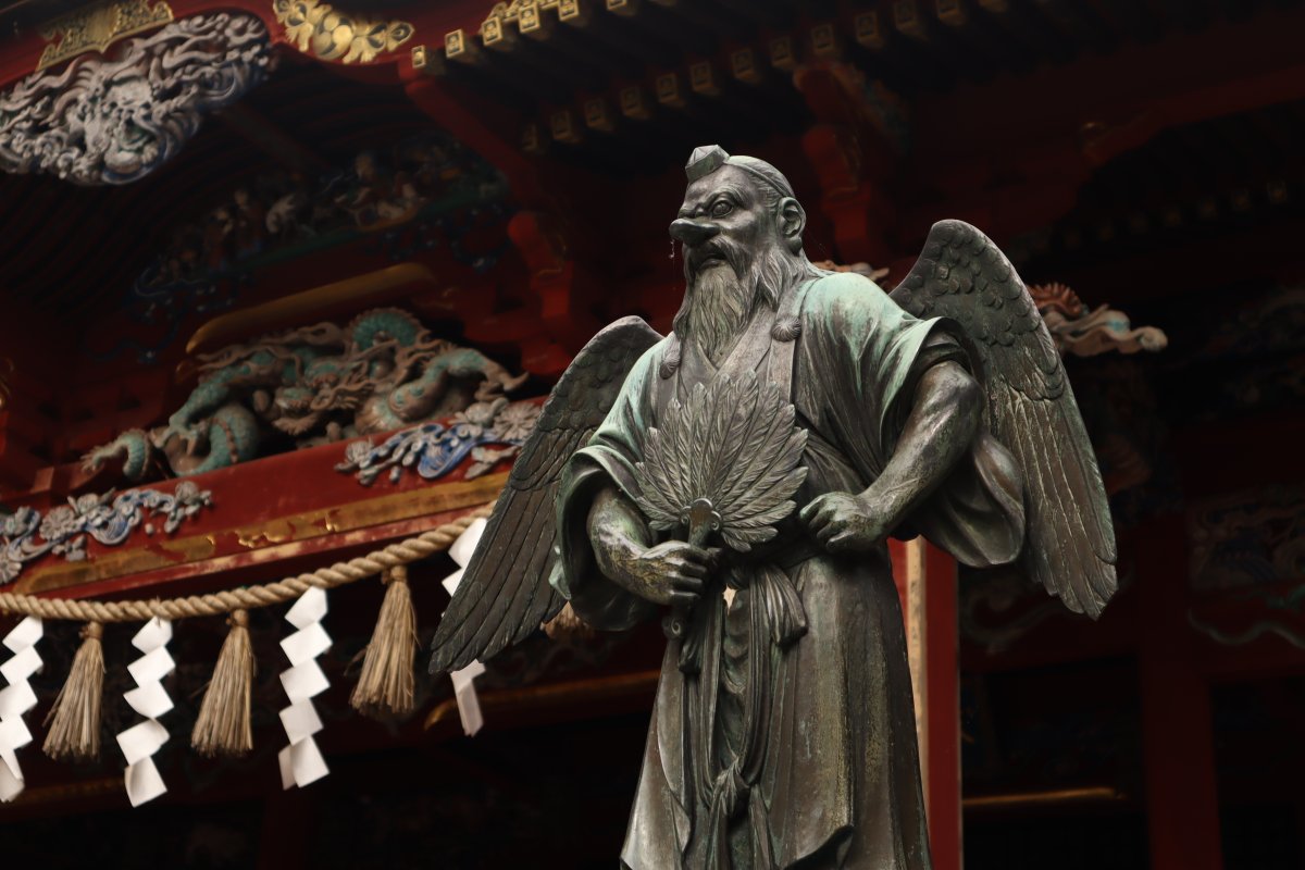 yarigachi_4569's tweet image. 【高尾山登頂】
　使用カメラ：Canon EOS m200

　天狗とたこ、、？

#EOSM200
#高尾山
#敷嶋重工写真部