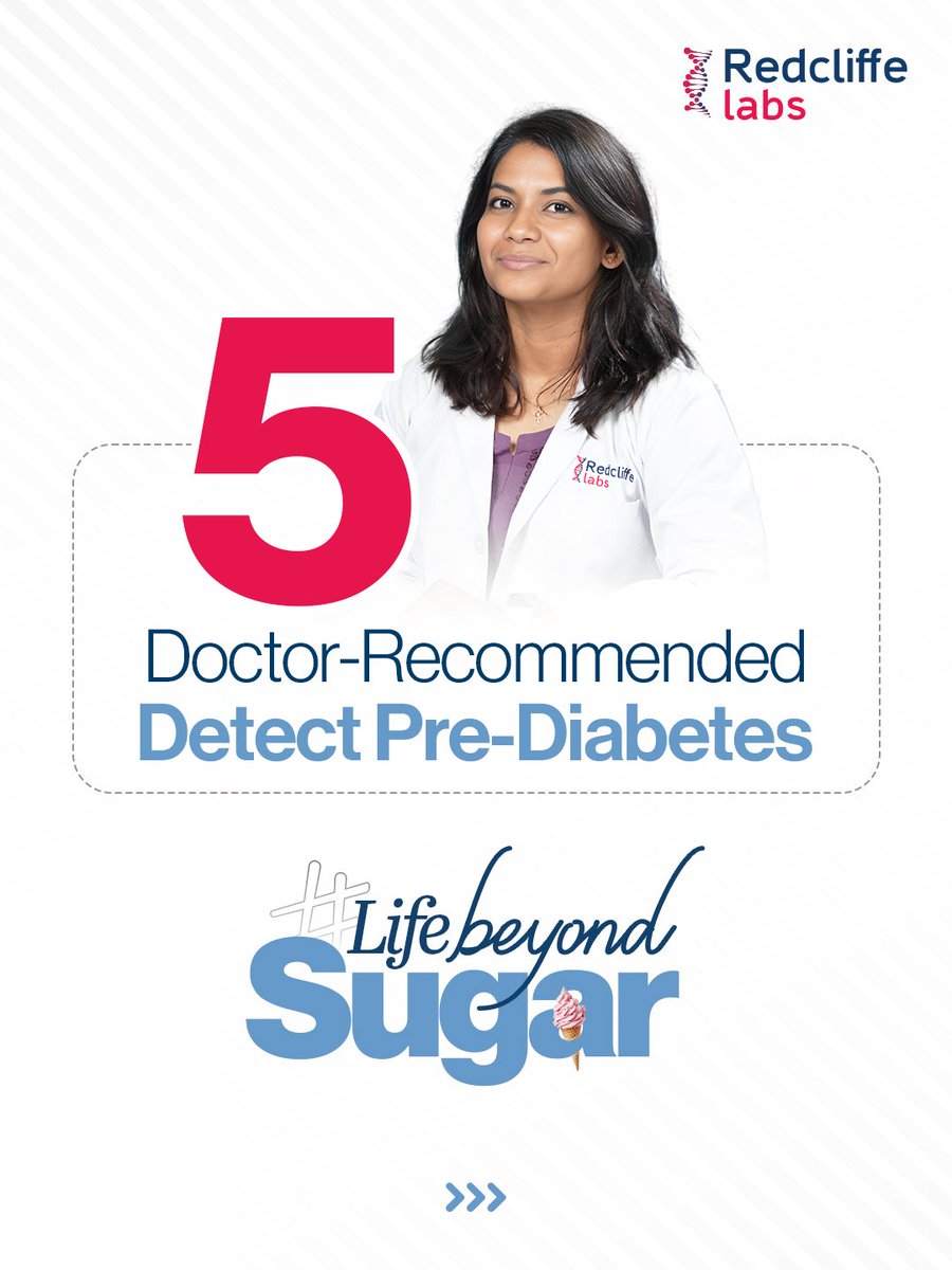 redcliffelab's tweet image. Did you know pre-diabetes often shows no symptoms at all? 

#PreDiabetesAwareness #PreventiveHealth #EarlyDetection #HealthCheckup #DiabetesCare #WellnessJourney #HealthFirst #BookNow #SugarControl #HealthyLiving