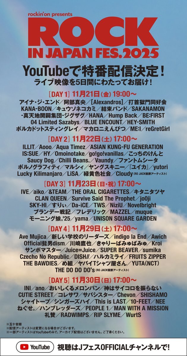 ROCK IN JAPAN FESTIVAL 2019 ロッキン 8/4(日)入場券2枚 ロックインジャパン Fuji Rock Festival 2019 announces second wave lineup \u2013 Anne-Marie,