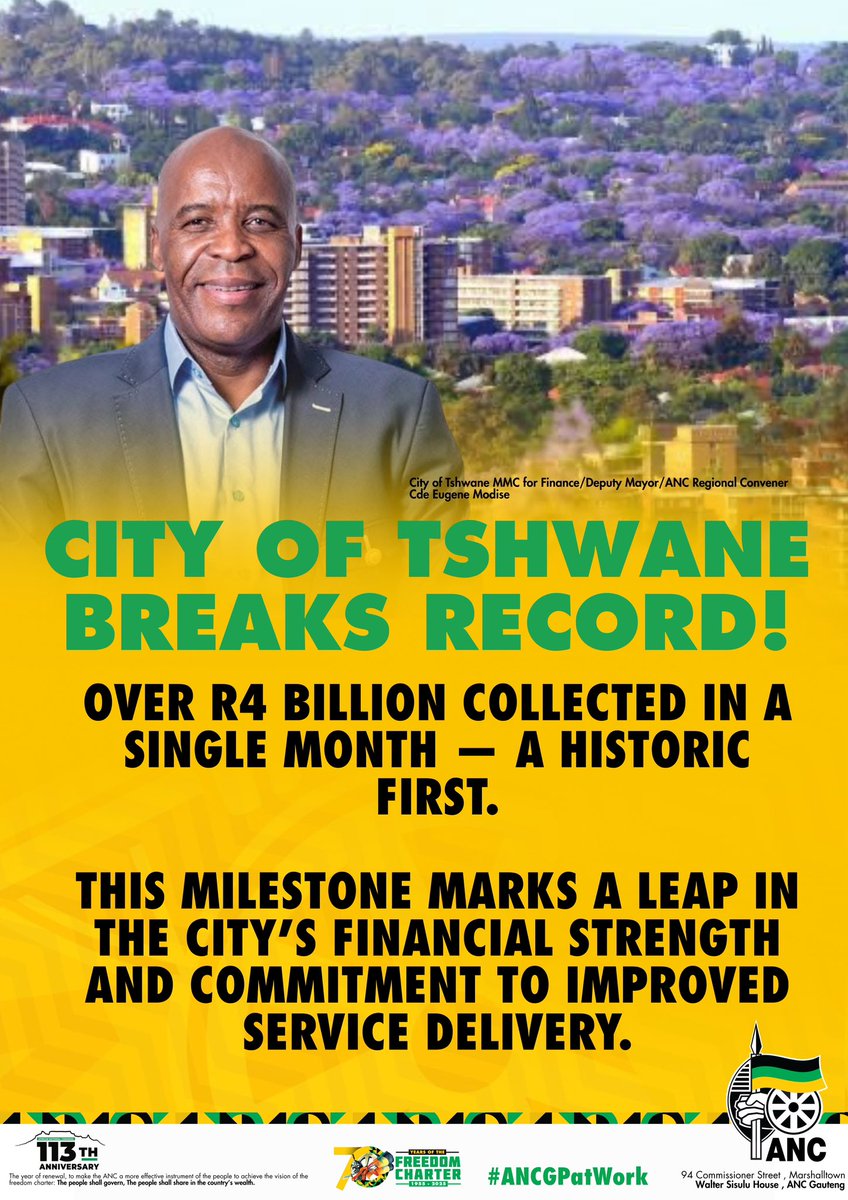 Gauteng ANC tweet media