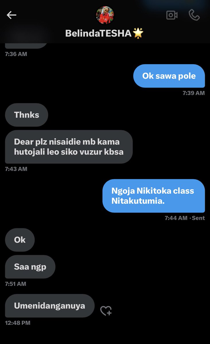 Nilisha sanukia mchongo..😂

<a href="/belindaPINDA04/">BelindaTESHA🌟</a> <a href="/Celsius015/">Celsius sesko</a>