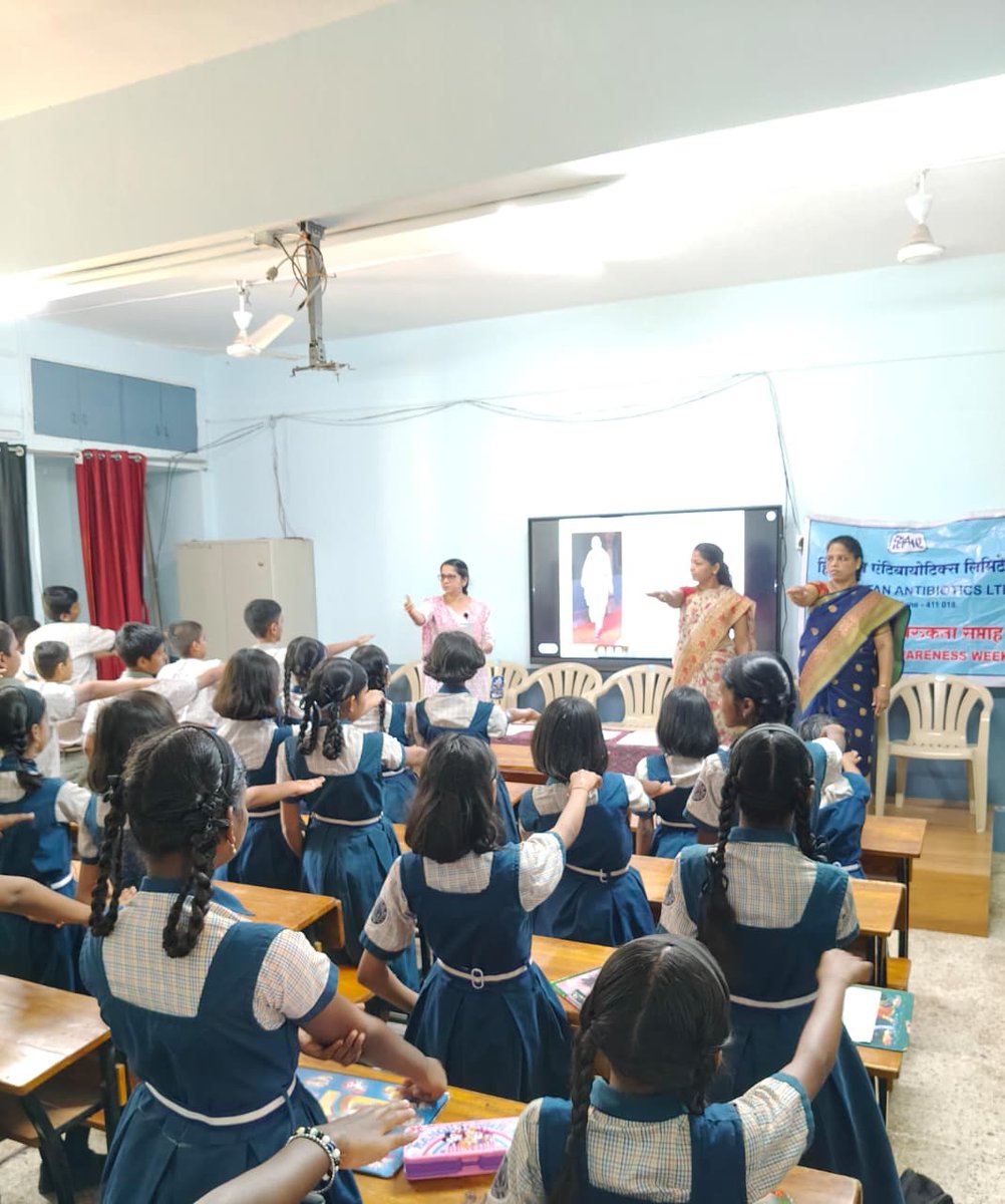 HAL Vigilance Department organized Integrity Pledge taking for School and College students; to sensitize young generation regarding transparency and integrity.