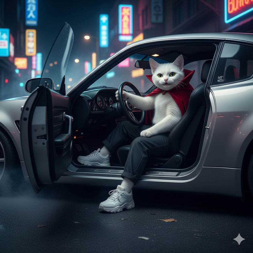 VampCatCoinSOL's tweet image. Gm $VCC friends! ☕

And to all the Solana meme coin nerds looking for a solid long-term play...

We don&apos;t chase followers.

We chase milestones.

Hop in the car soon, your #VampCat driver is leaving 🧛🐈