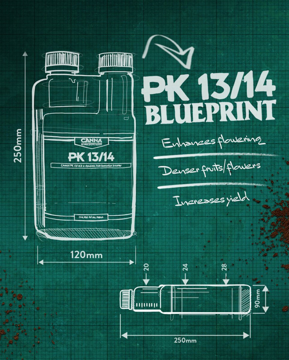 Dose PK 13/14 at the maximum recommended rate when your plant is visibly healthy and growing vigorously in general phase 3 for explosive flower development. 📈🌺🌼💯

Consider using a lower dosage rate if you have seen deficiency symptoms (particularly calcium).
