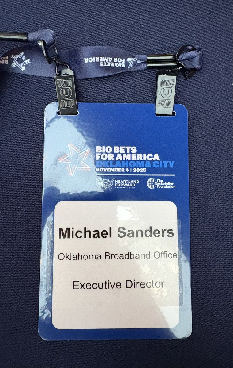 mikeasanders's tweet image. Had a great time at last nights Heartland Forward reception in OKC. Appreciate all the work they do for us at the @OK_Broadband