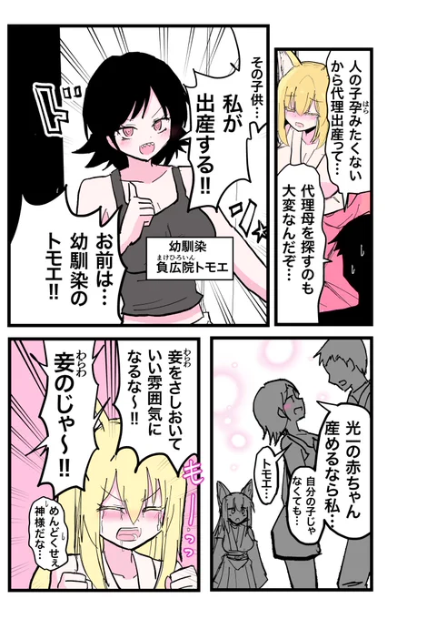 狐娘、独占欲を出す。 