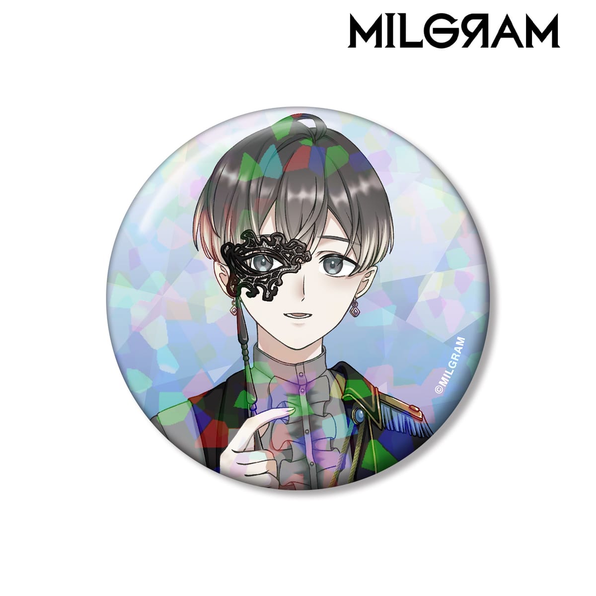 MILGRAM ミルグラム  ヴィレッジヴァンガード 缶バッジ ミコト MILGRAM -ミルグラム-_ミコト Ani-Art BIG缶バッジ | 公式グッズ・公式