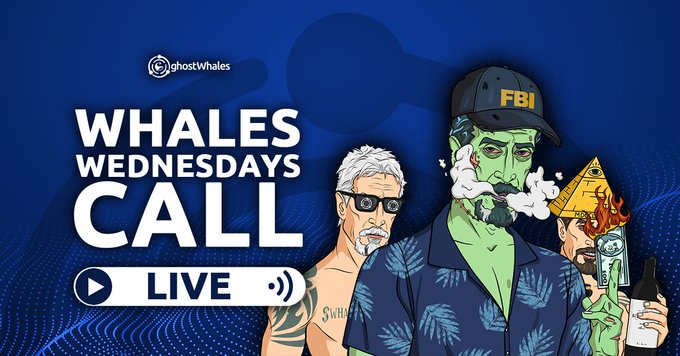 Whales Wednesdays - Q4 is LIVE 🔴

GHOST Community members can have actual input over the future direction of the GHOST Project. Available ONLY to GHOST Whales 👻🐳

Become GHOST Whale 👇
🔗 https://ghostchain.io/whales-apply