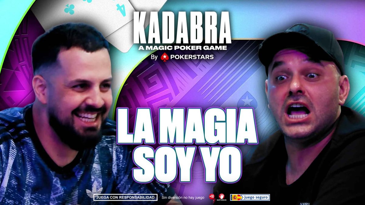 PokerStarsSpain's tweet image. ¡Estamos EN DIRECTO con @Raul_Mestre, @WilloelPillo y @Darkored, comentando el primer episodio de KADABRA! 🧙 

Descubre cómo funciona este increíble formato y disfruta con nosotros de una experiencia MÁGICA🔝✨

🔗 psta.rs/TwitchES