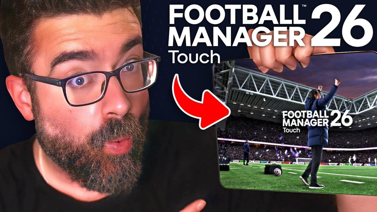 Football Manager 26 Touch (Apple Arcade) - First Look &amp; Hands-On! 

youtu.be/M-xzTjpK0MM