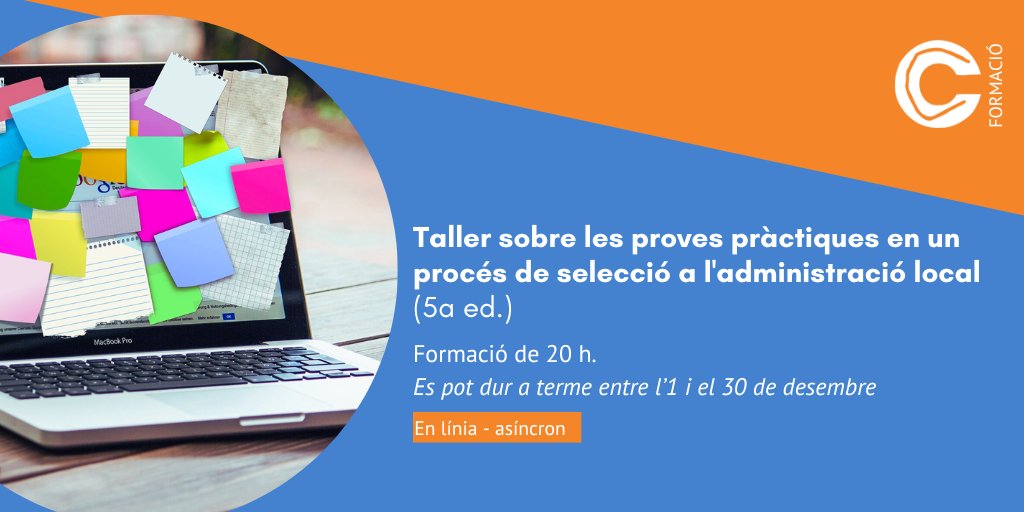 ceesc_cat's tweet image. Si vols accedir a una plaça a l’administració local, prepara’t bé les proves pràctiques.

Últims dies per apuntar-te al taller asíncron.
Treballa des d’on vulguis i al teu ritme

🔗 Inscriu-t’hi ara ceesc.cat/2014-10-29-18-…

#educaciósocial #formació #ocupaciópública @nuriaferrer