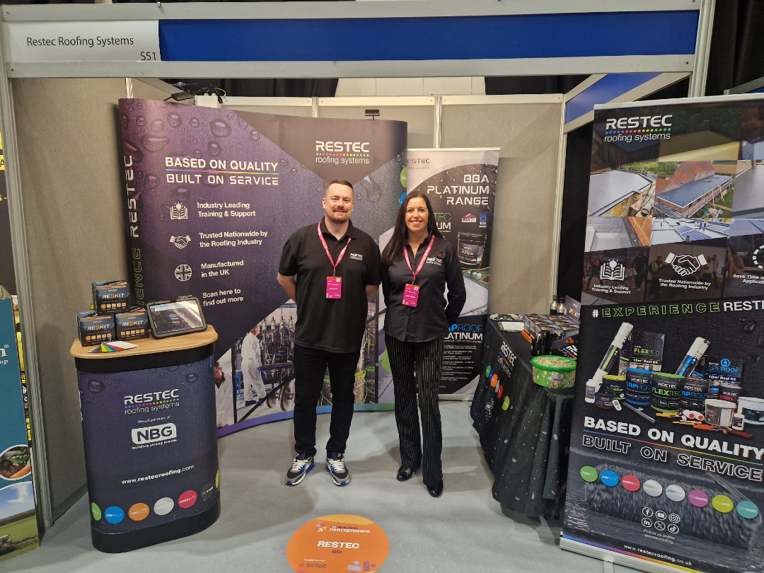 📍 And...we’re LIVE at the NBG Conference in Glasgow!

Join Lee and Ginny over at Stand S51 for a catch-up and to learn all things liquid roofing! 😉👀

#NBGConference25 #Exhibition #Restec #Roofing