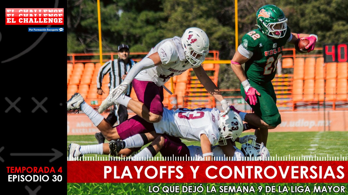 elchallenge_fe's tweet image. Hoy es miércoles de El Challenge y platicaremos de los escenarios para playoffs y de las controversias de la semana... nos vemos a las 9:00 p.m. en los canales de Formación Escopeta
