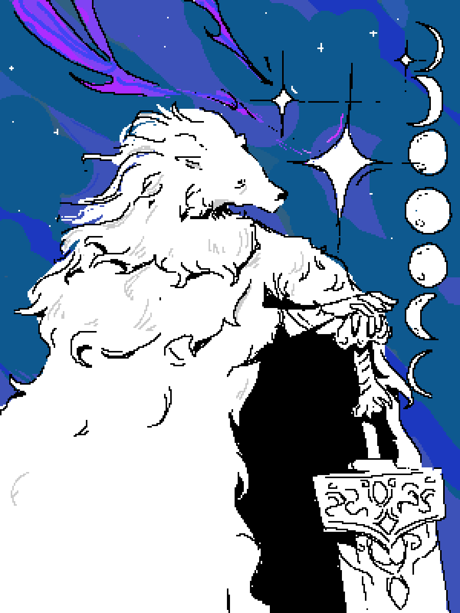 Blaidd, Shadow of the Witch
#ELDENRING #pixelart #blaidd