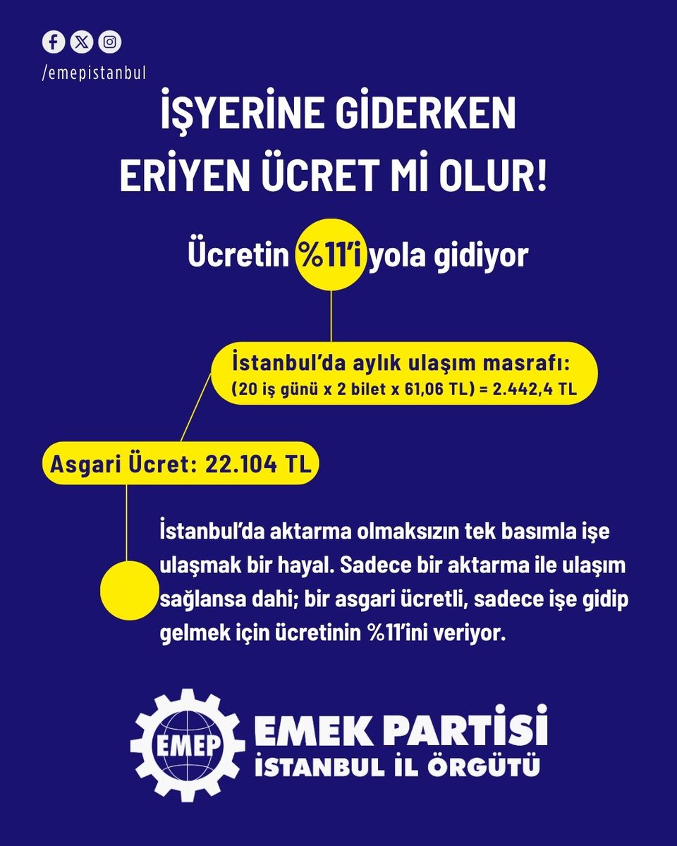 Hayaldi gerçek oldu!

İşyerine giderken eriyen ücret olur mu?