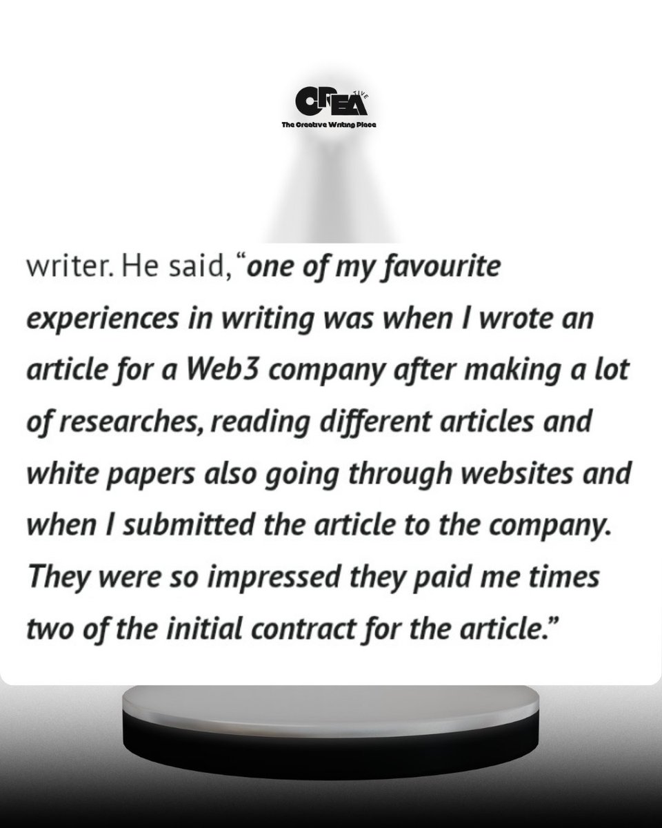 The Creative Writing Place tweet media