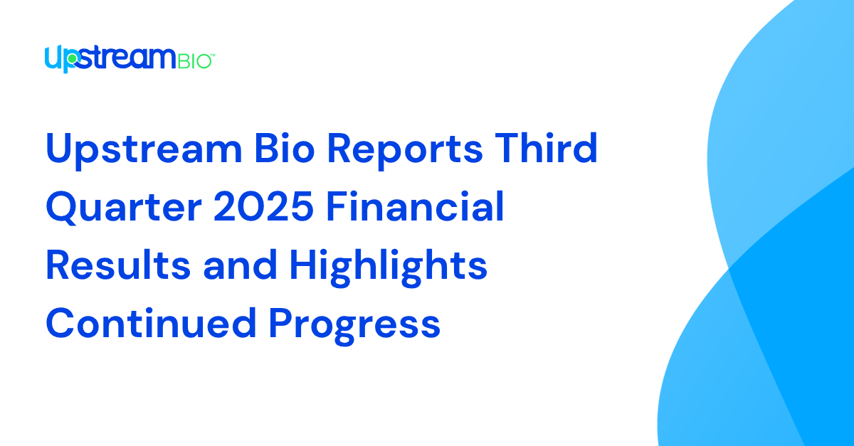 Upstream Bio tweet media
