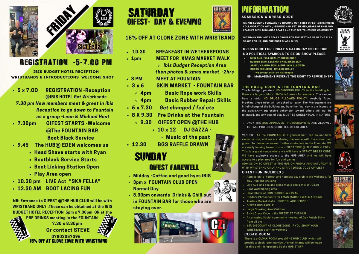Who's comong to OiFest?! 21-23 November. I've got a twin room (2 single beds,) so if anyone wants to share and go halves to reduce their accommodation costs, I'll consider sharing.